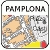 Mapa Pamplona