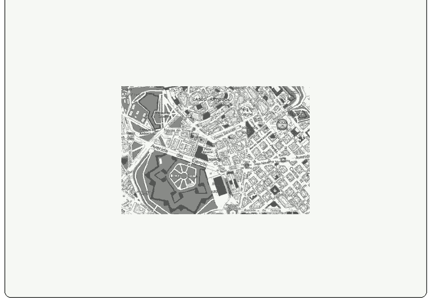 Plano and Mapa street-map Pamplona